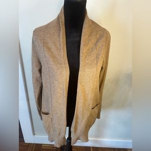 Dreamer by debut S/M tan cardigan with pockets
